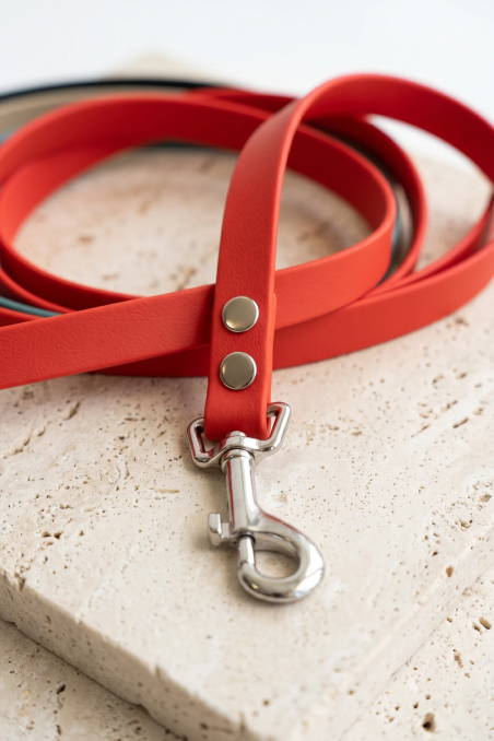 BioThane® 2.5m Deep Crimson 16mm detachable lead | Feraw