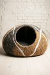 Legowisko filcowe dla kota Nest Earth Roasted Cacao Brown | Feraw