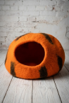 Legowisko filcowe dla kota Nest Earth Tiger Amber Orange | Feraw
