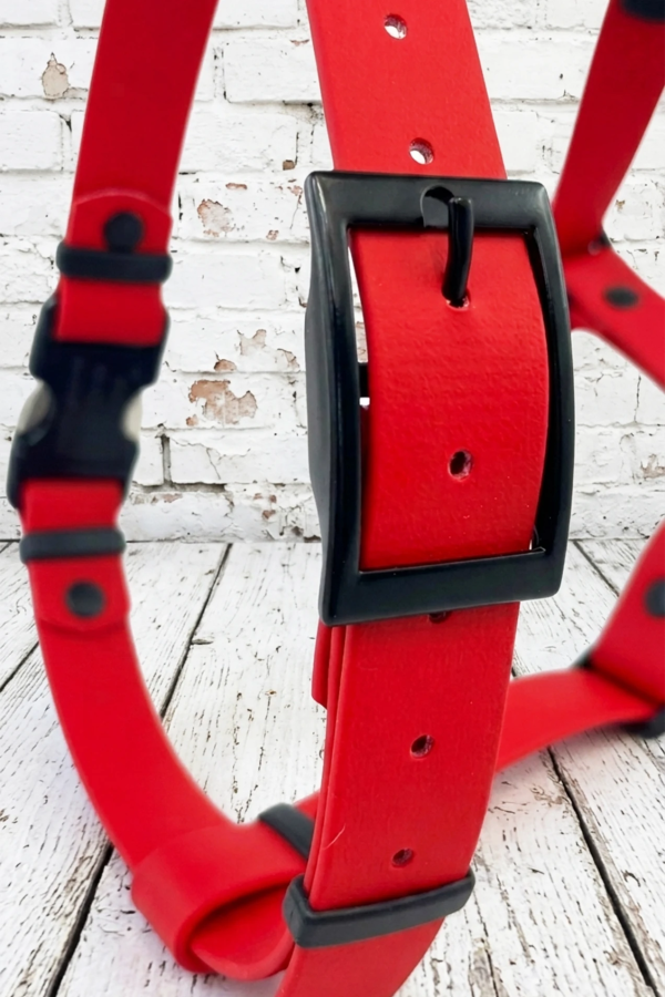 BioThane® Guard Dog Harness Deep Crimson | Feraw