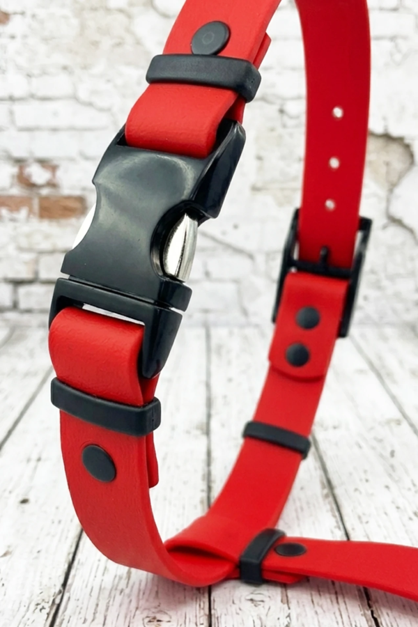 BioThane® Guard Dog Harness Deep Crimson | Feraw