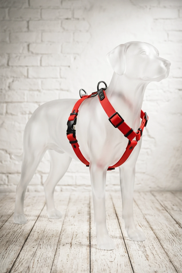 BioThane® Guard Dog Harness Deep Crimson | Feraw