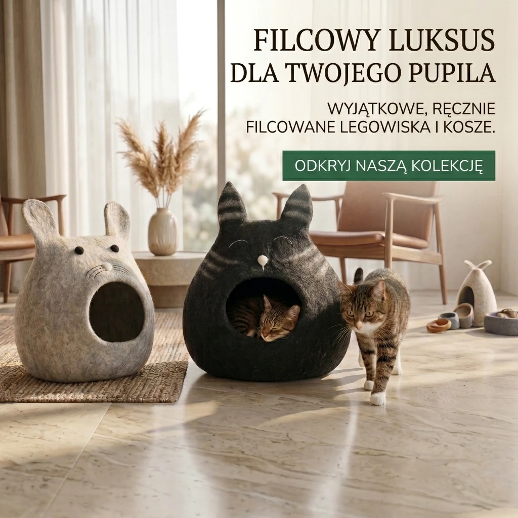 filcowe gniazda dla kot&oacute;w premium